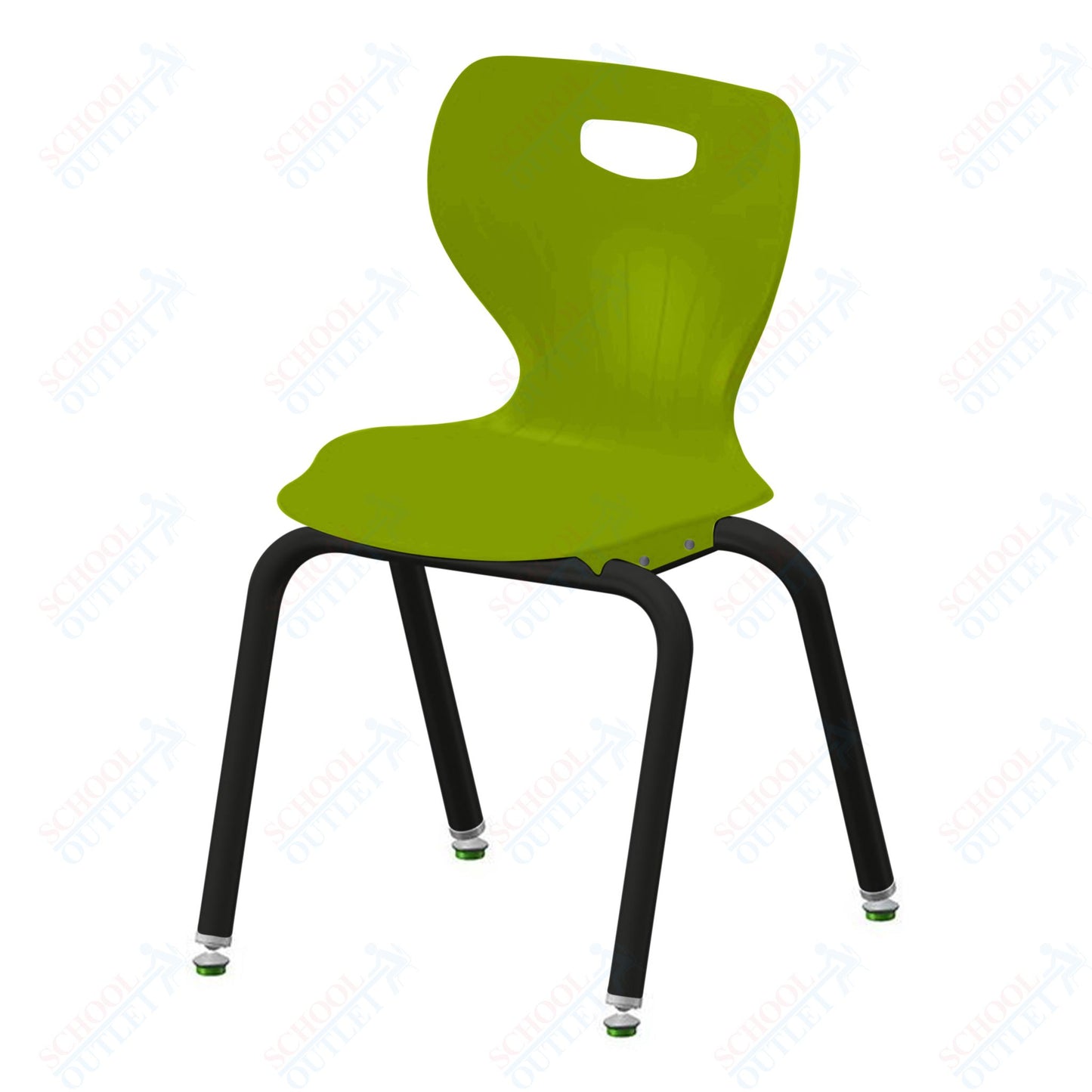 USA Capitol Euroflex 3500 Series 16" Stackable Chair (3506)