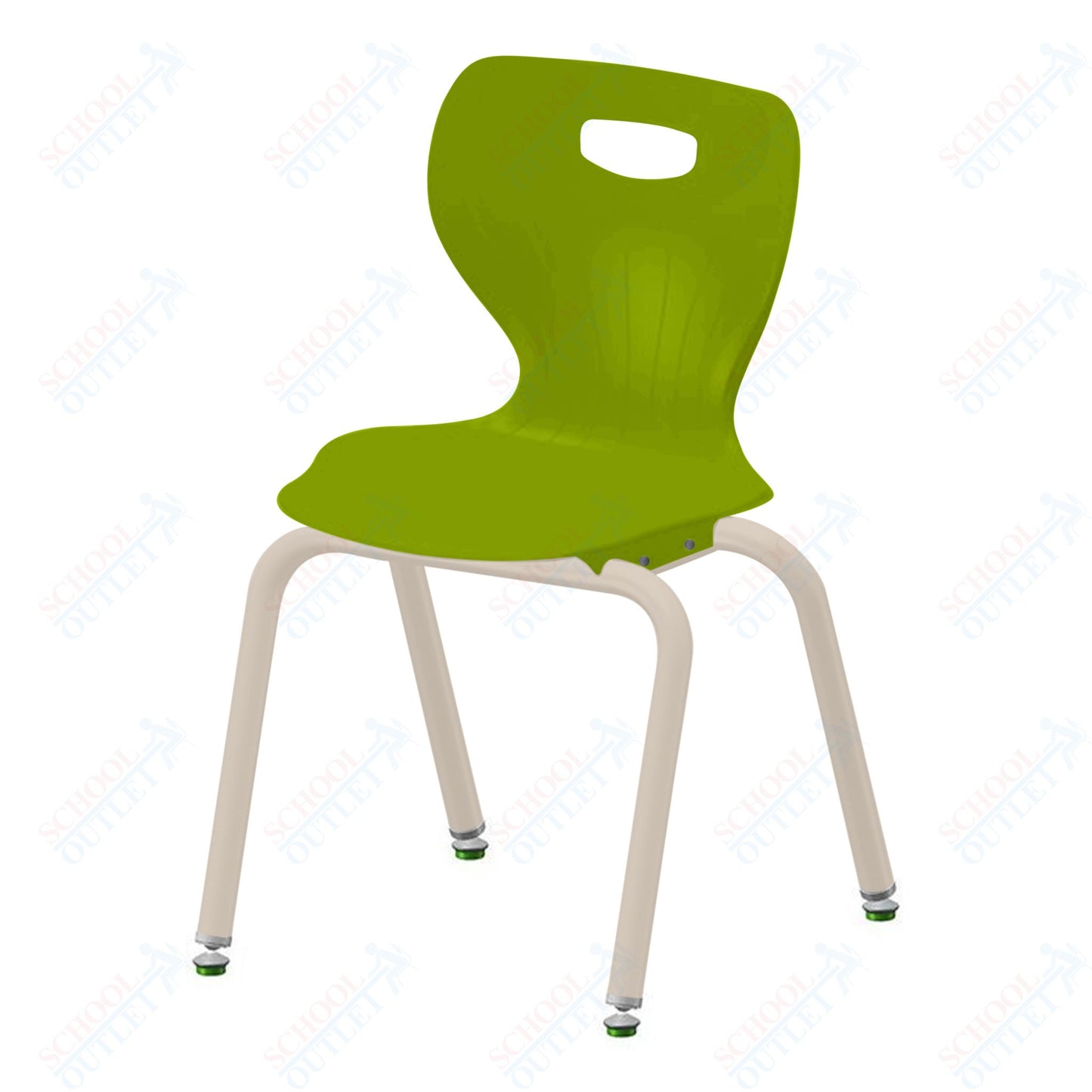 USA Capitol Euroflex 3500 Series 16" Stackable Chair (3506)
