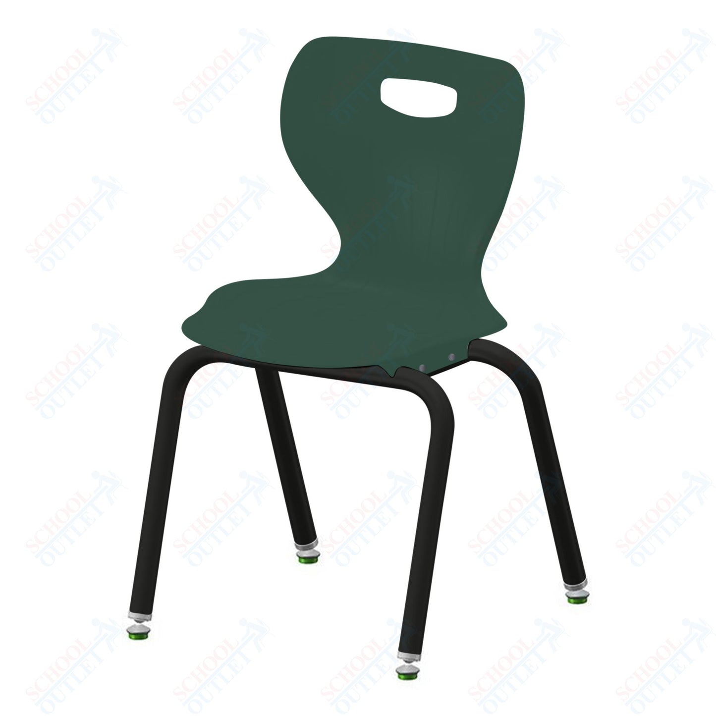 USA Capitol Euroflex 3500 Series 16" Stackable Chair (3506)