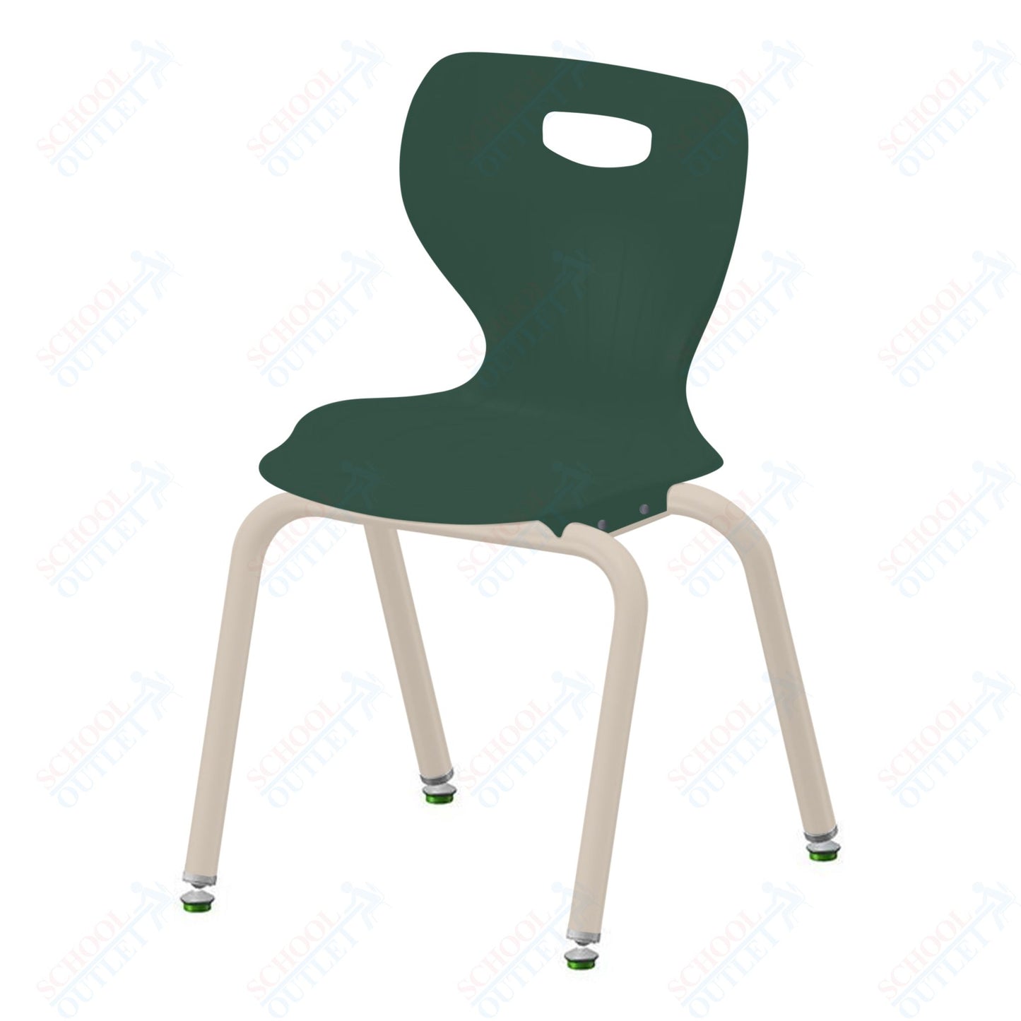 USA Capitol Euroflex 3500 Series 16" Stackable Chair (3506)