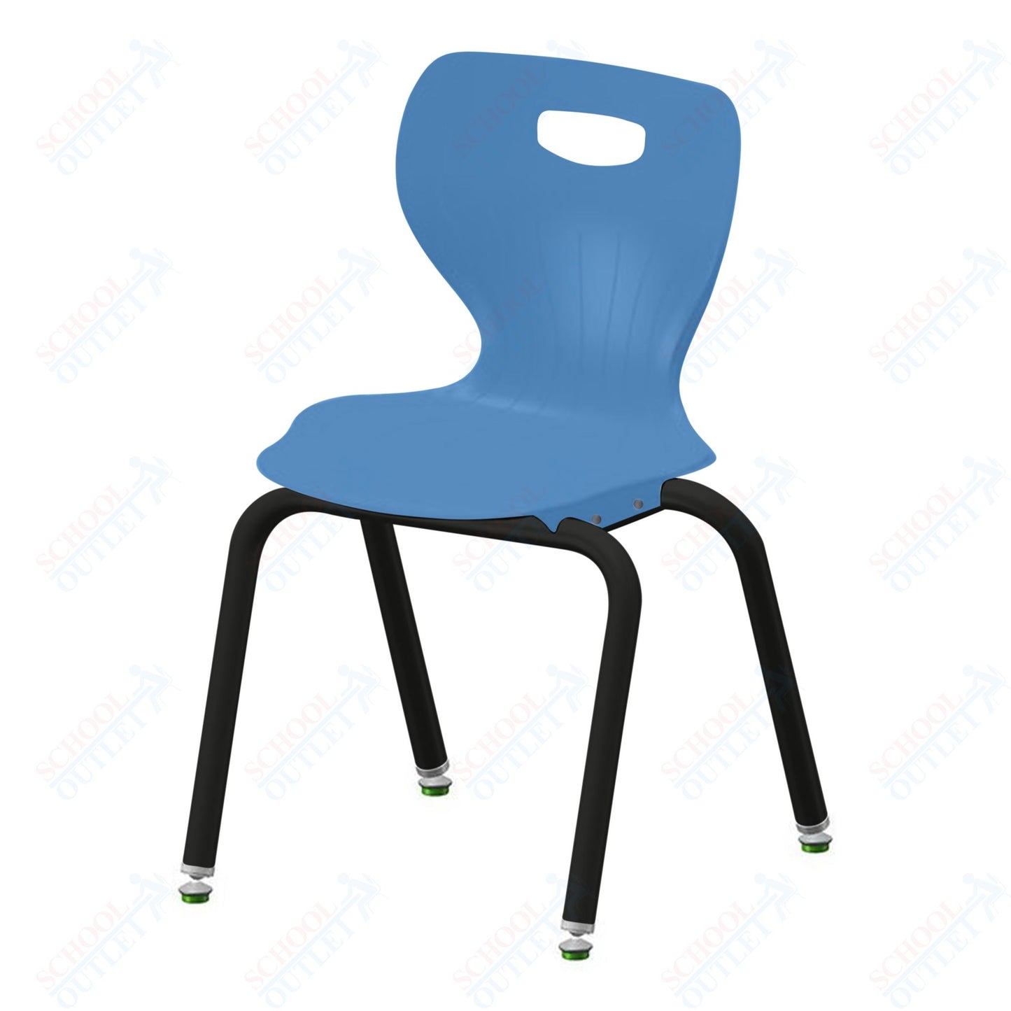 USA Capitol Euroflex 3500 Series 16" Stackable Chair (3506)
