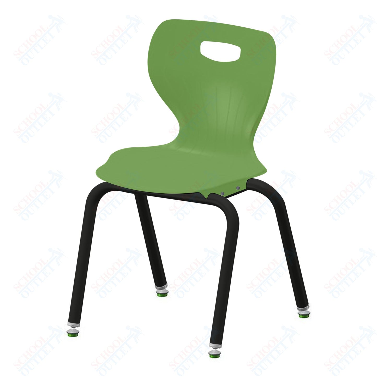 USA Capitol Euroflex 3500 Series 16" Stackable Chair (3506)
