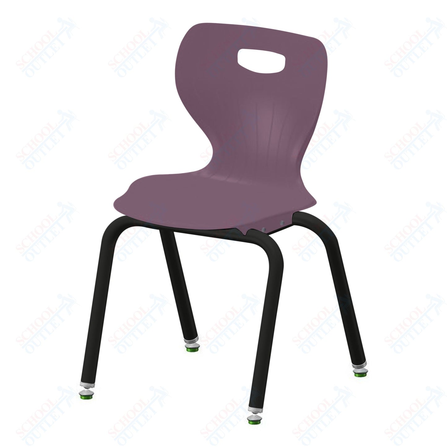 USA Capitol Euroflex 3500 Series 16" Stackable Chair (3506)