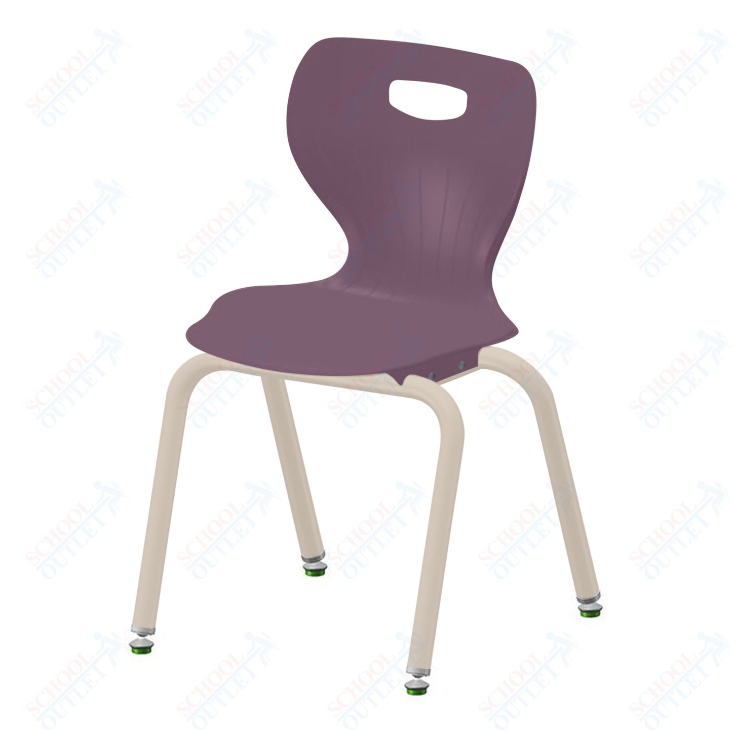 USA Capitol Euroflex 3500 Series 16" Stackable Chair (3506)