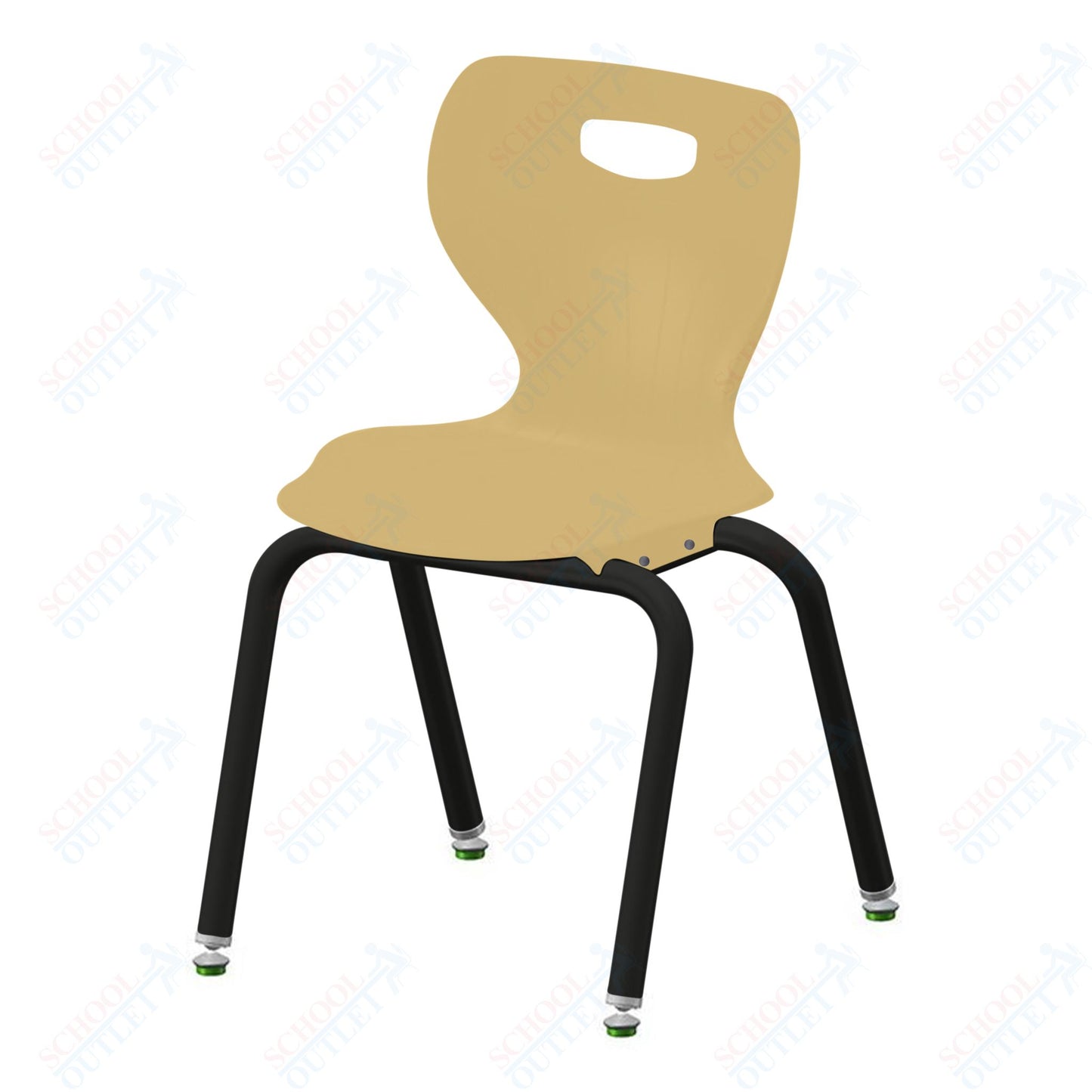 USA Capitol Euroflex 3500 Series 16" Stackable Chair (3506)