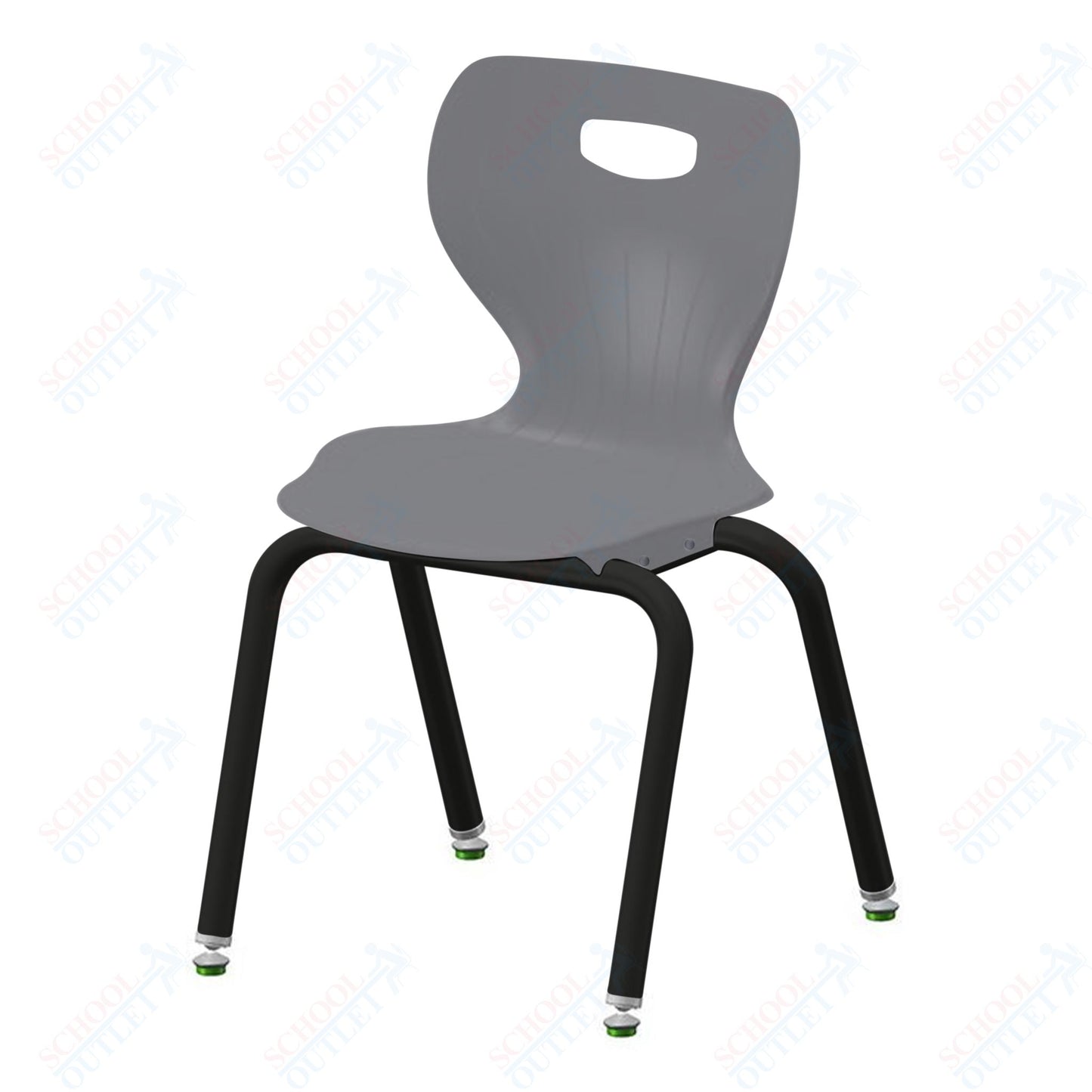USA Capitol Euroflex 3500 Series 16" Stackable Chair (3506)
