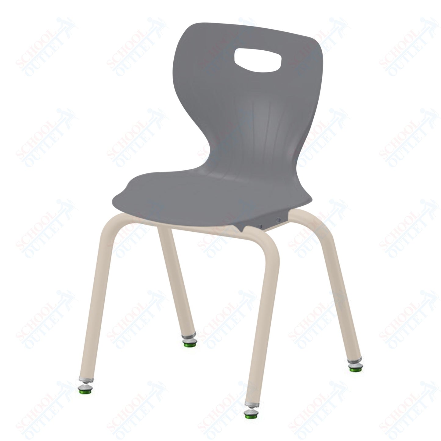USA Capitol Euroflex 3500 Series 16" Stackable Chair (3506)