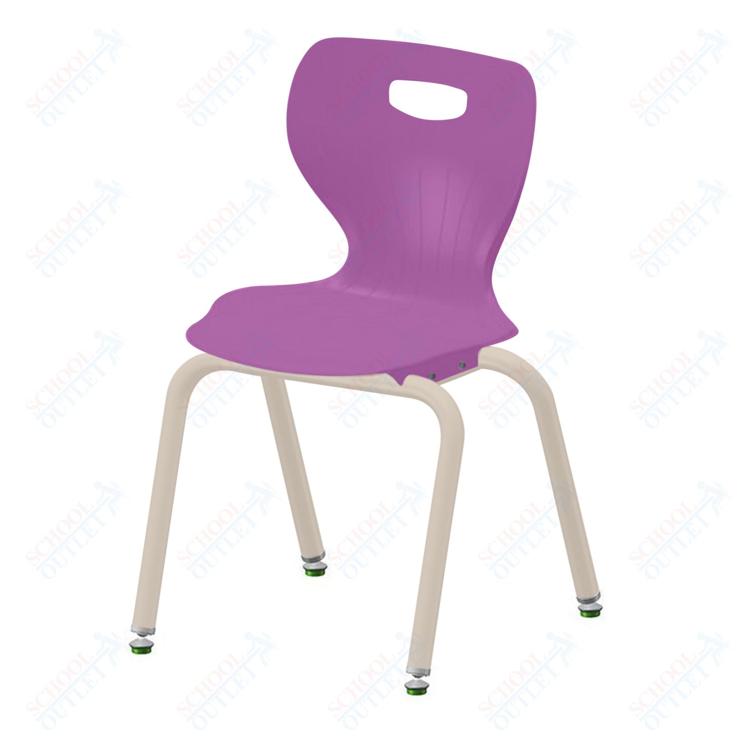 USA Capitol Euroflex 3500 Series 16" Stackable Chair (3506)