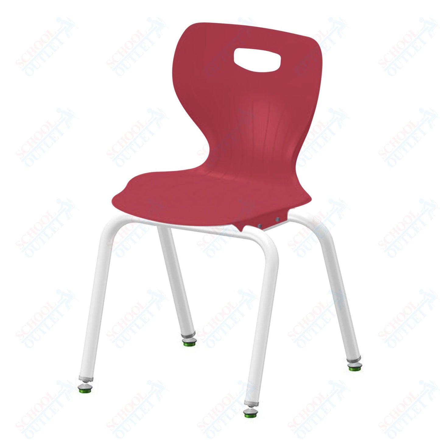 USA Capitol Euroflex 3500 Series 16" Stackable Chair (3506)