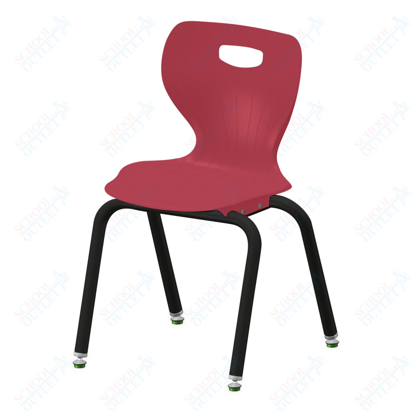 USA Capitol Euroflex 3500 Series 16" Stackable Chair (3506)