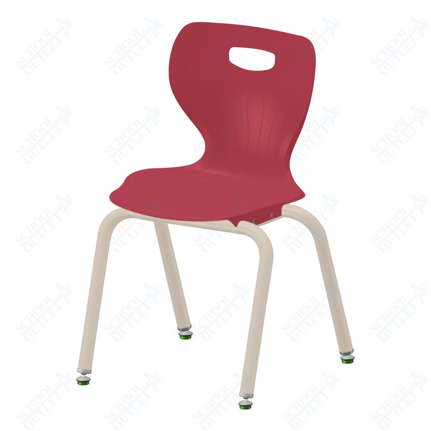USA Capitol Euroflex 3500 Series 16" Stackable Chair (3506)