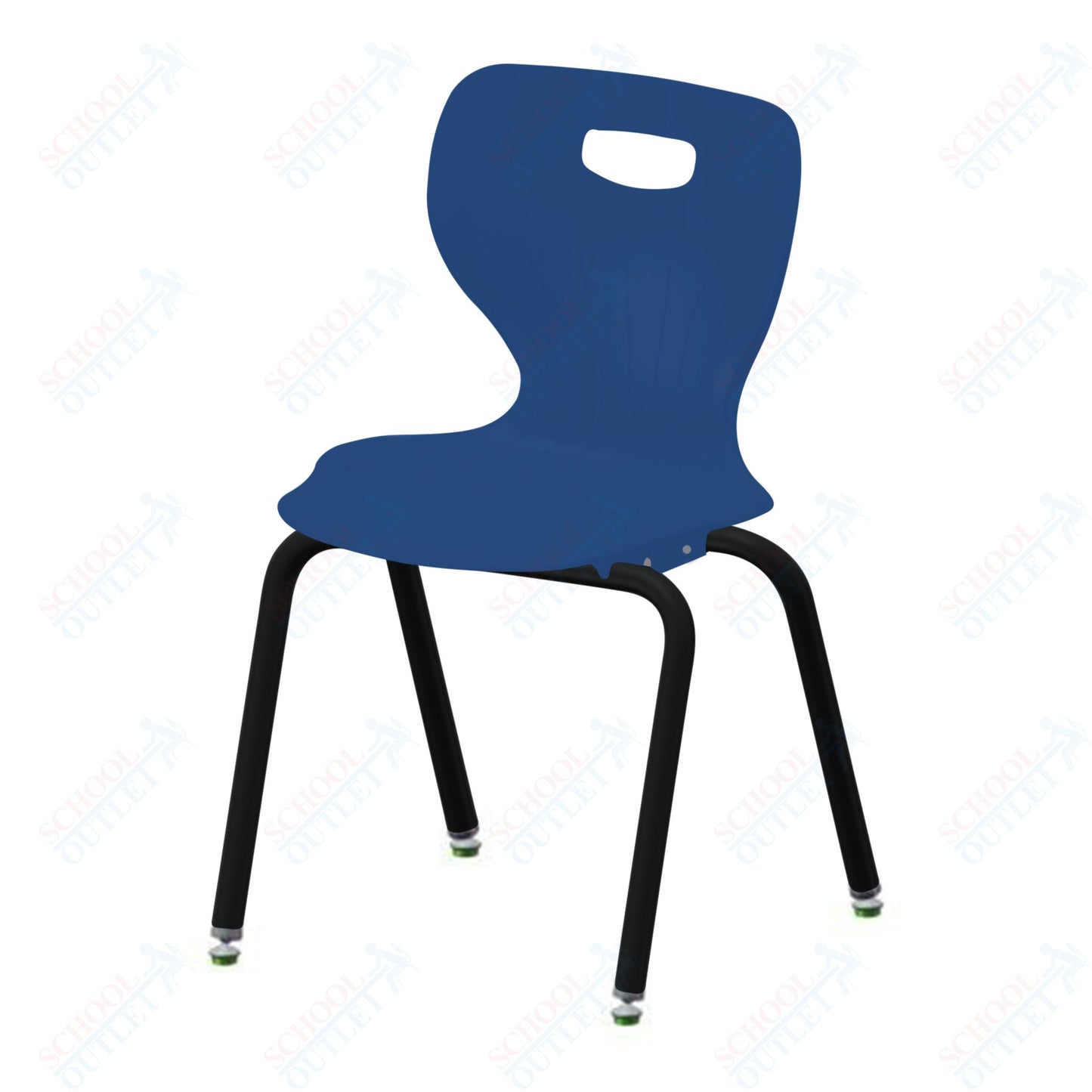 USA Capitol Euroflex 3500 Series 16" Stackable Chairs with Musical Pitch (3506M)
