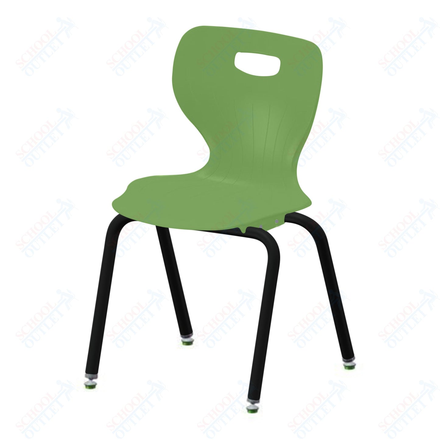 USA Capitol Euroflex 3500 Series 16" Stackable Chairs with Musical Pitch (3506M)