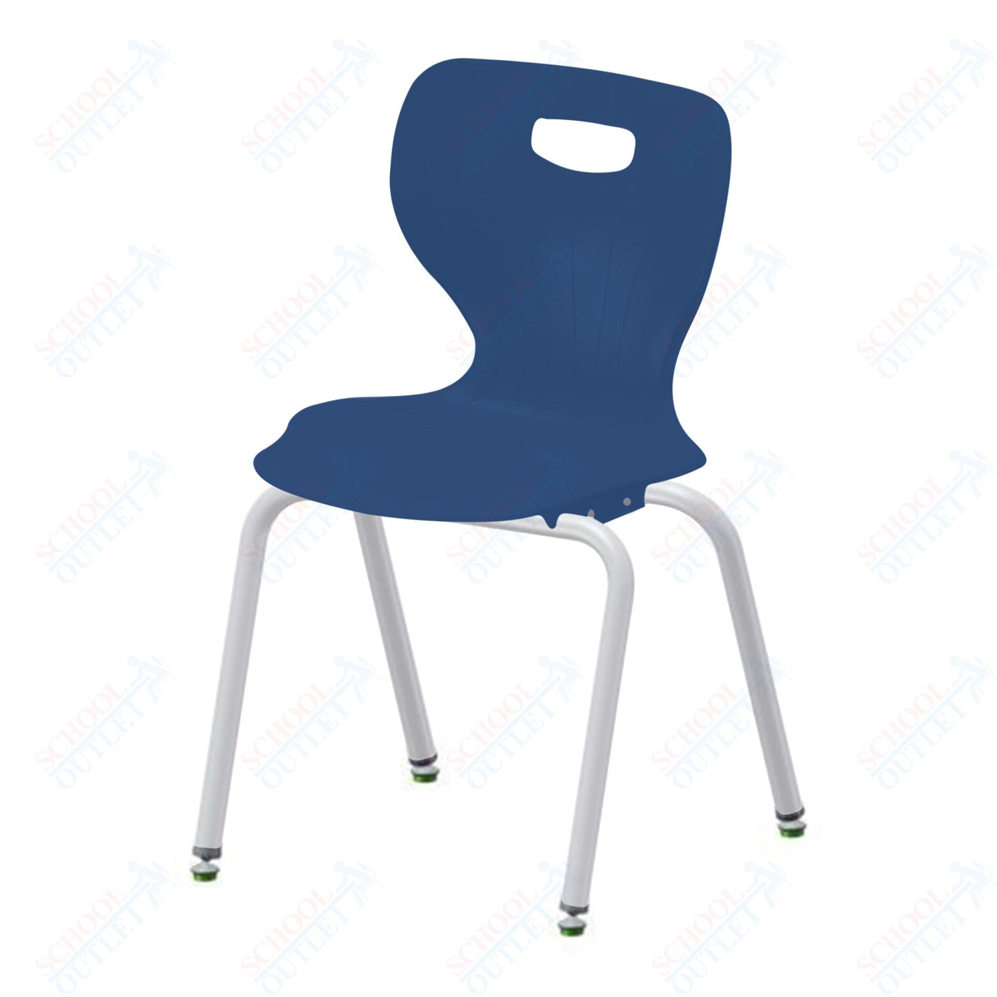 USA Capitol Euroflex 3500 Series 16" Stackable Chairs with Musical Pitch (3506M)