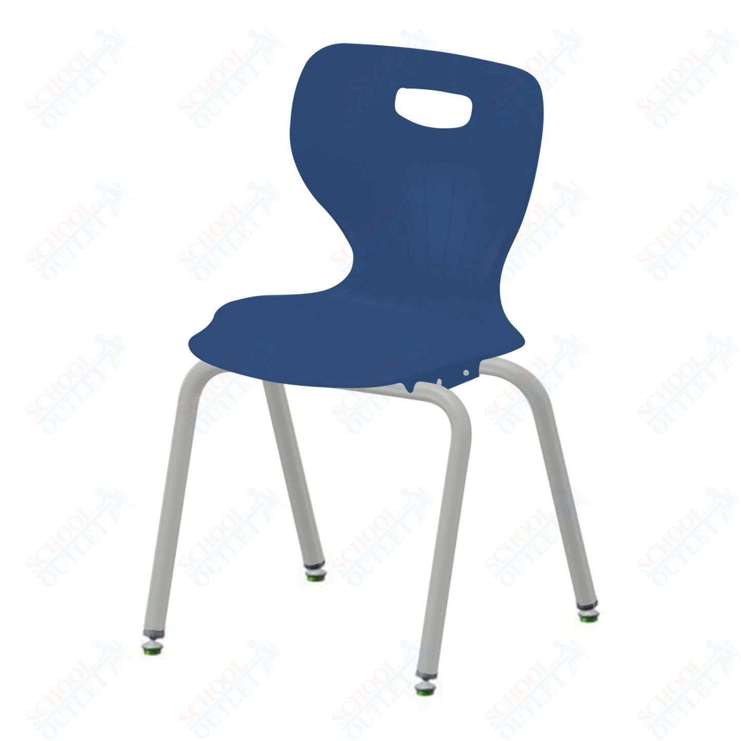 USA Capitol Euroflex 3500 Series 16" Stackable Chairs with Musical Pitch (3506M)