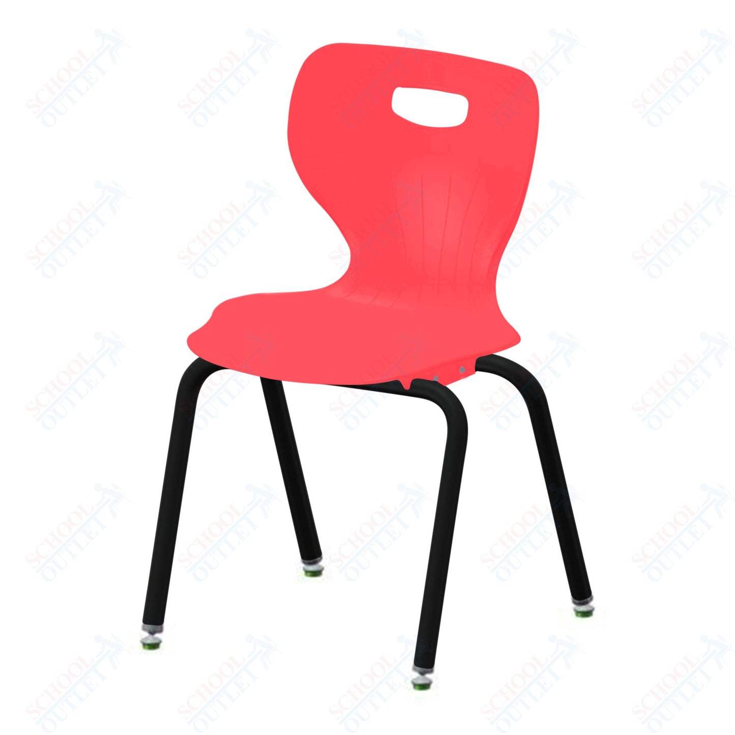 USA Capitol Euroflex 3500 Series 16" Stackable Chairs with Musical Pitch (3506M)