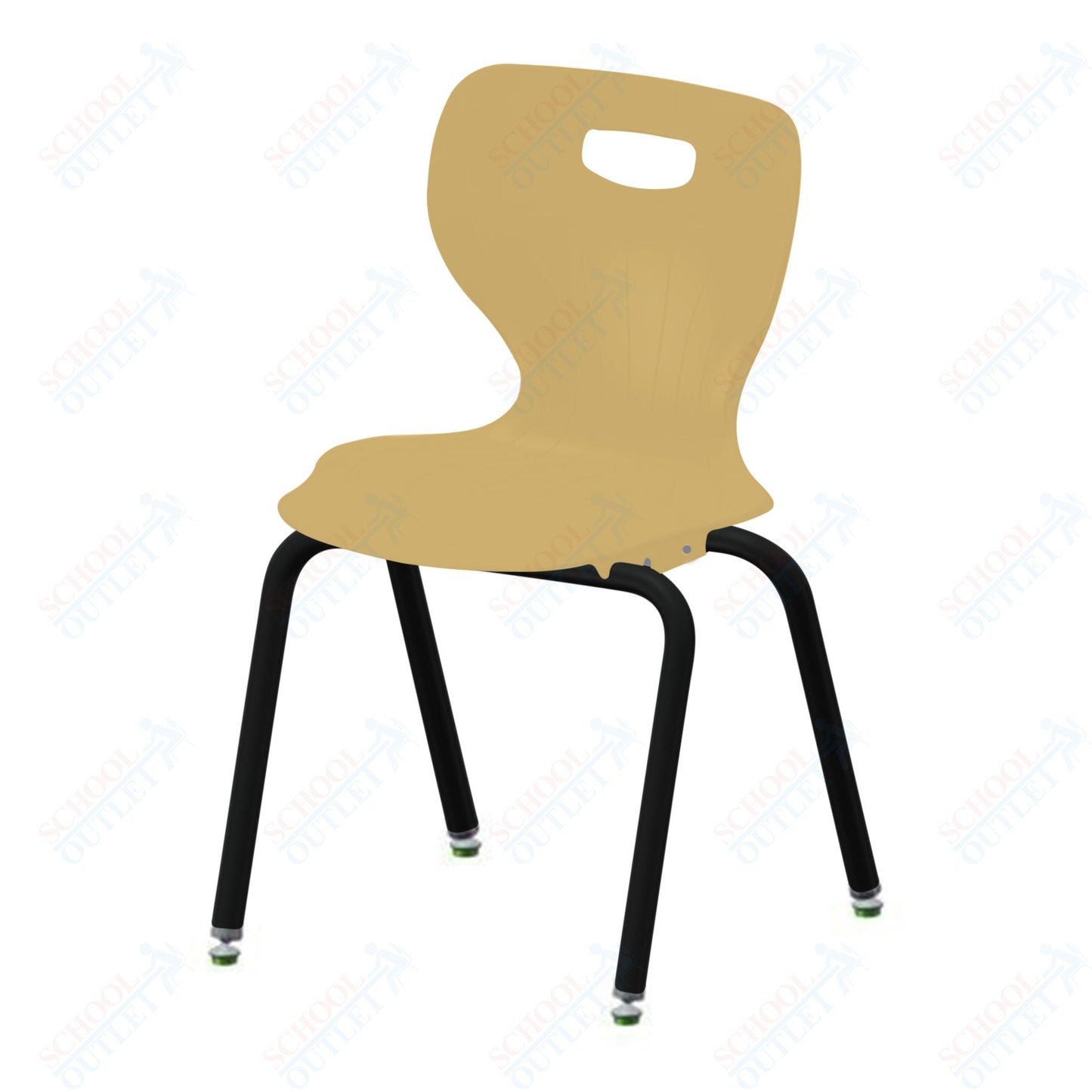 USA Capitol Euroflex 3500 Series 16" Stackable Chairs with Musical Pitch (3506M)