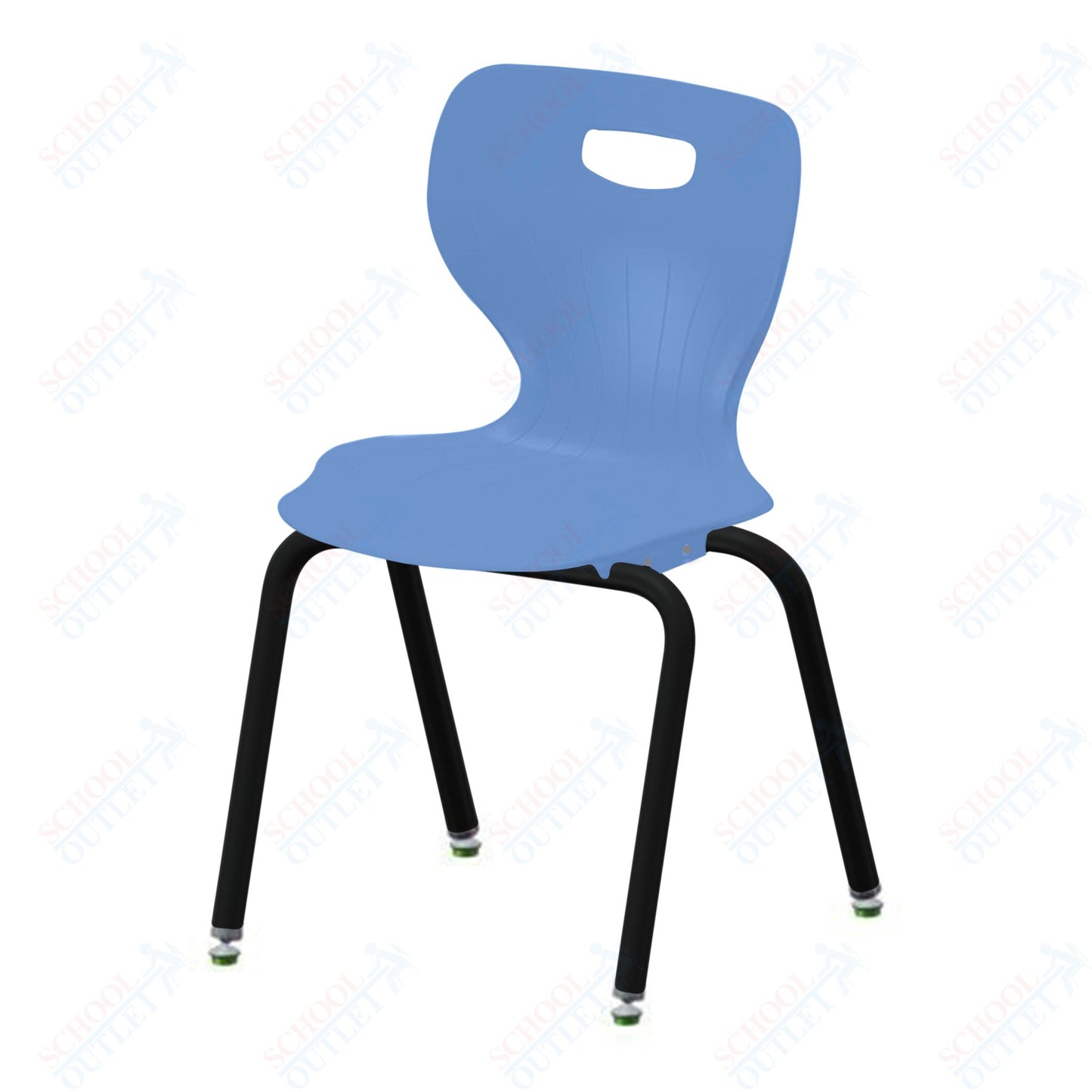 USA Capitol Euroflex 3500 Series 16" Stackable Chairs with Musical Pitch (3506M)