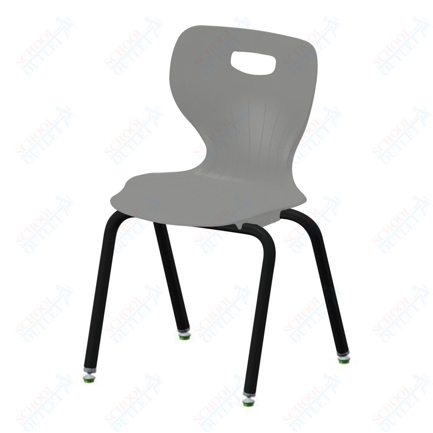 USA Capitol Euroflex 3500 Series 16" Stackable Chairs with Musical Pitch (3506M)