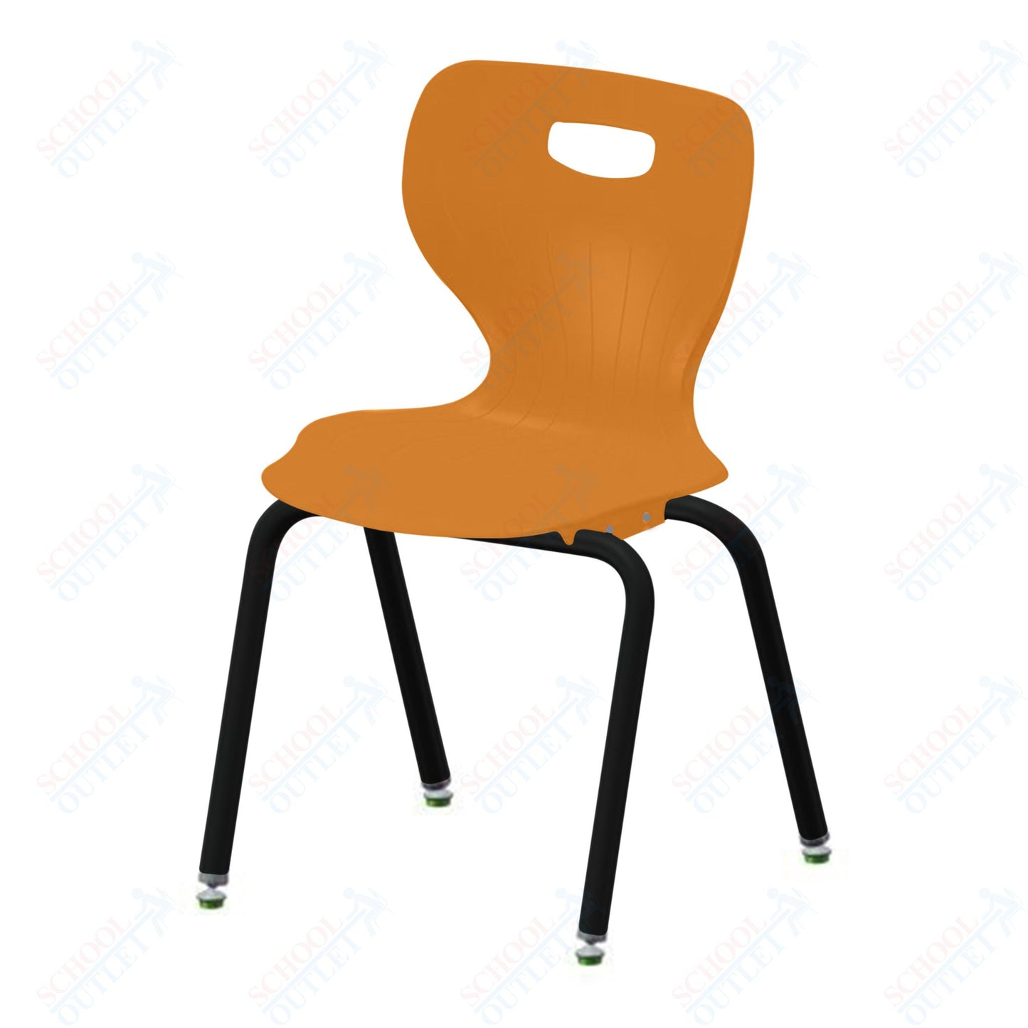 USA Capitol Euroflex 3500 Series 16" Stackable Chairs with Musical Pitch (3506M)