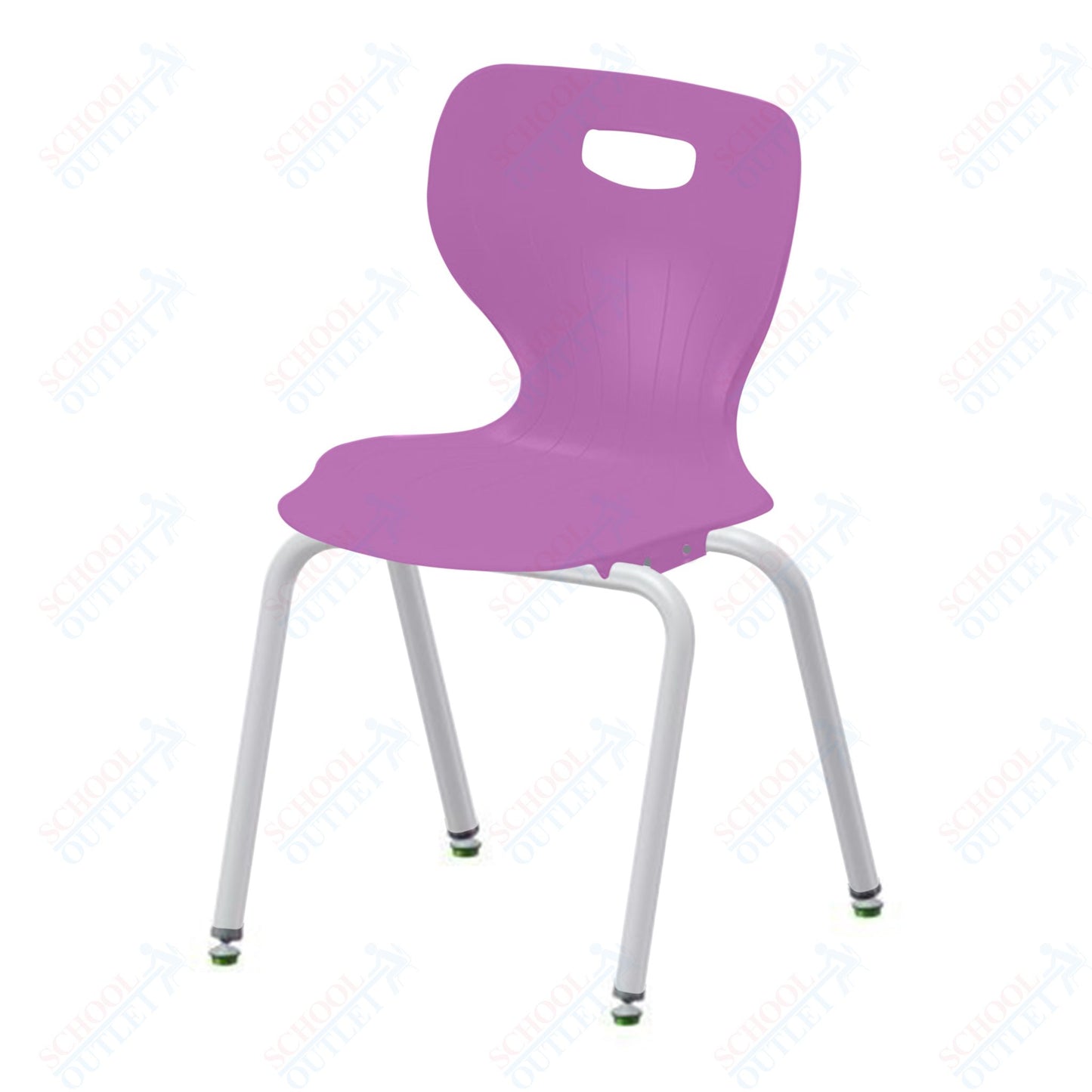 USA Capitol Euroflex 3500 Series 16" Stackable Chairs with Musical Pitch (3506M)