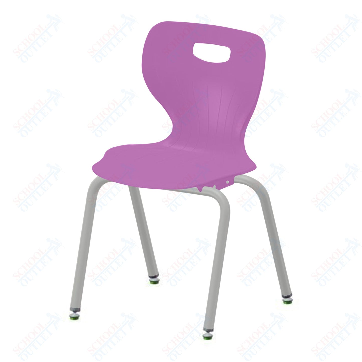 USA Capitol Euroflex 3500 Series 16" Stackable Chairs with Musical Pitch (3506M)