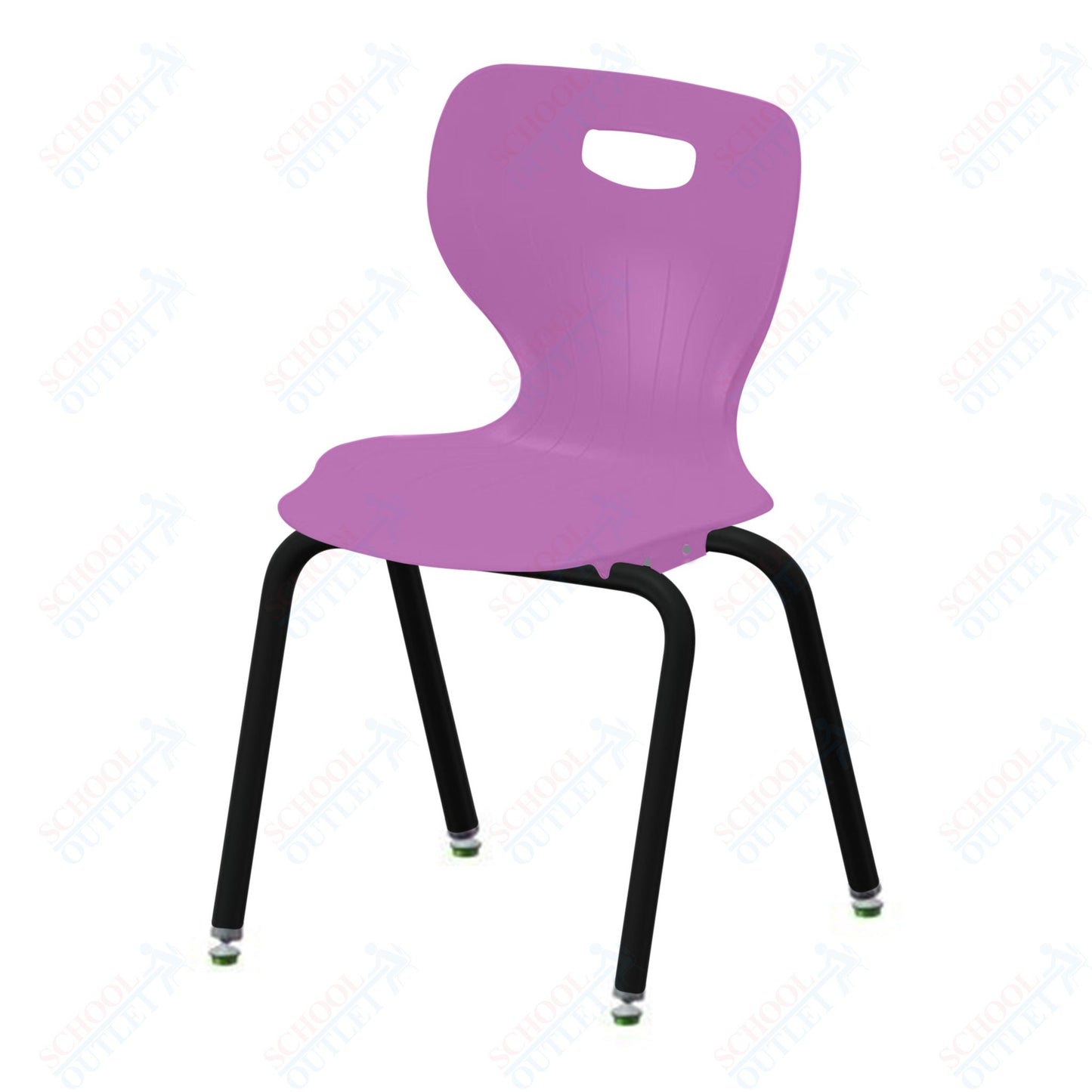 USA Capitol Euroflex 3500 Series 16" Stackable Chairs with Musical Pitch (3506M)