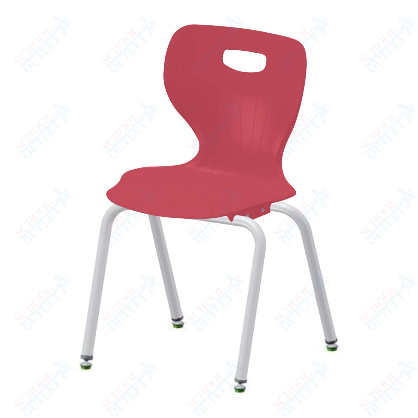 USA Capitol Euroflex 3500 Series 16" Stackable Chairs with Musical Pitch (3506M)