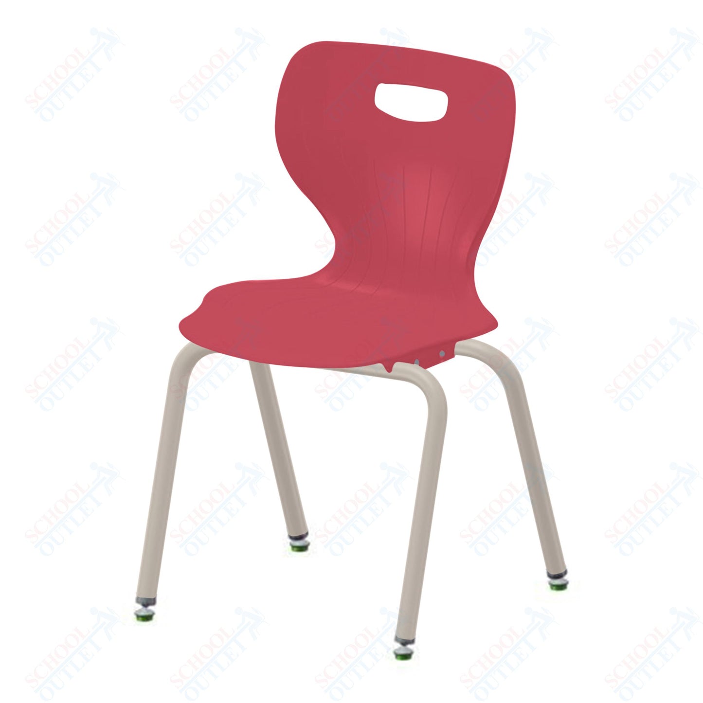USA Capitol Euroflex 3500 Series 16" Stackable Chairs with Musical Pitch (3506M)