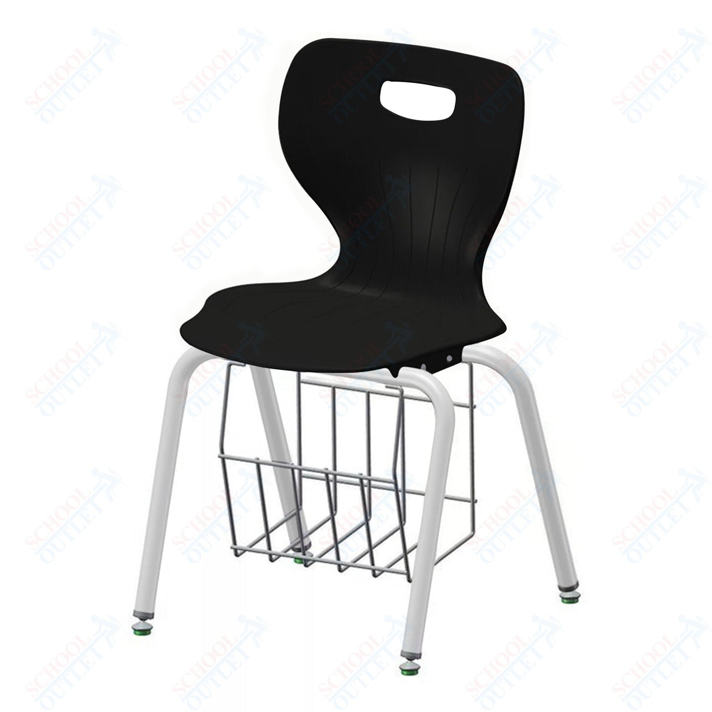 USA Capitol Euroflex 3500 Series 18" Chair with Book Basket (3518)