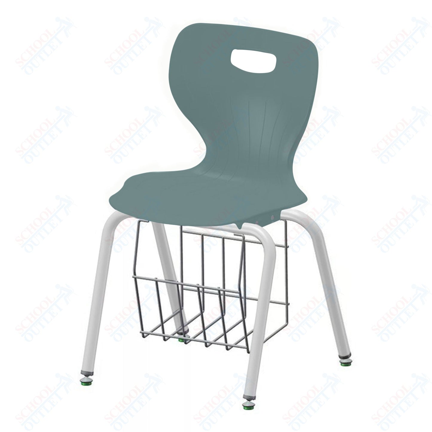 USA Capitol Euroflex 3500 Series 18" Chair with Book Basket (3518)