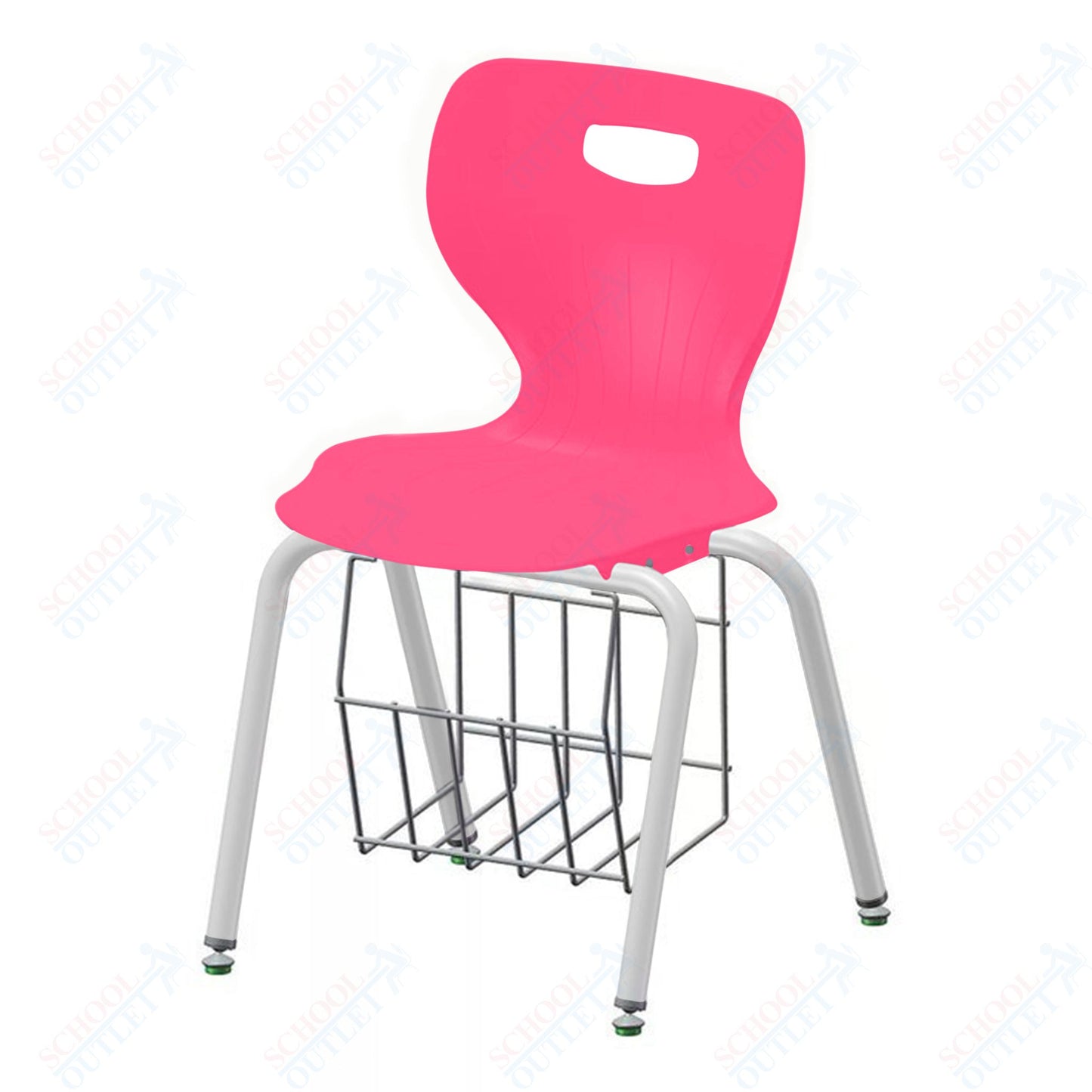 USA Capitol Euroflex 3500 Series 18" Chair with Book Basket (3518)