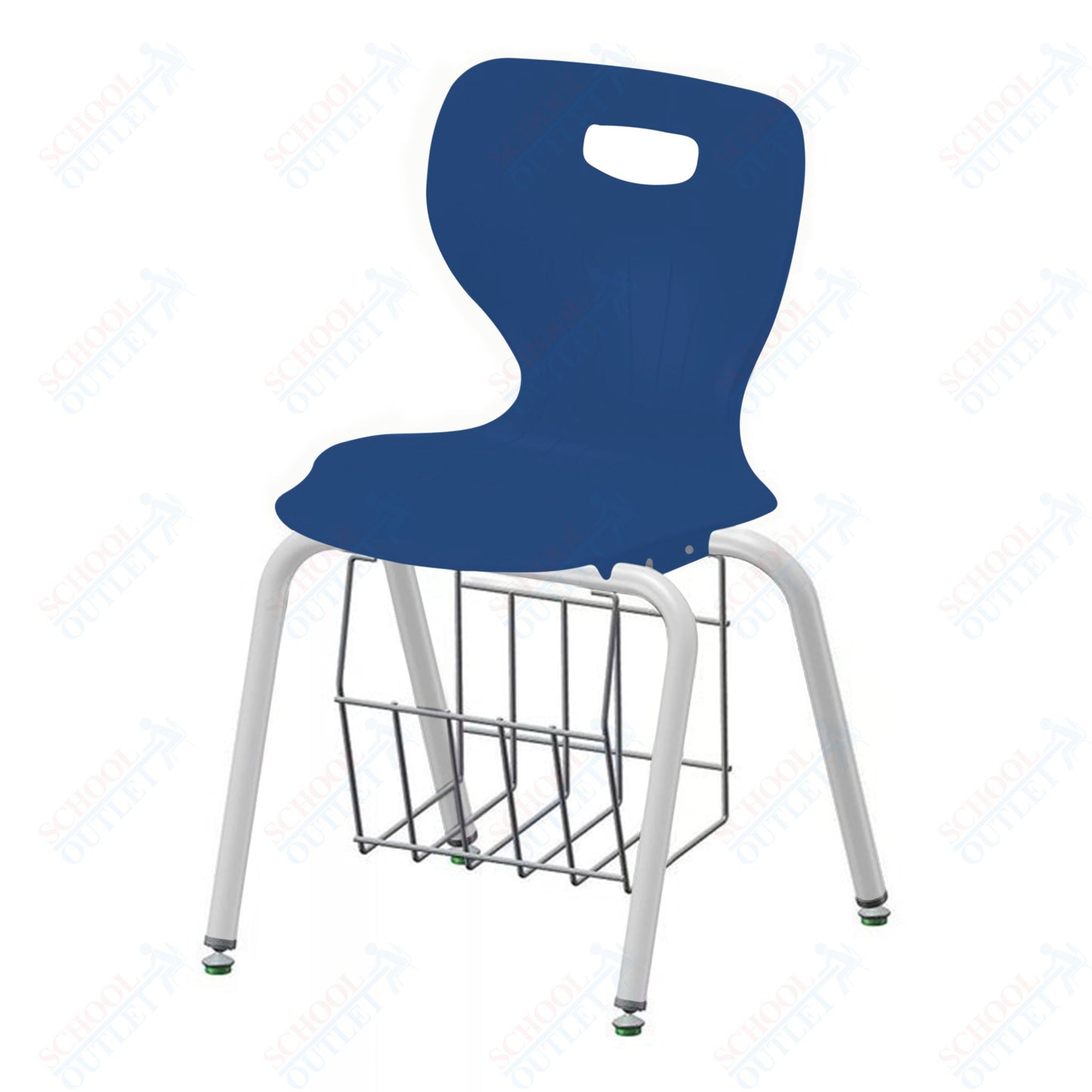 USA Capitol Euroflex 3500 Series 18" Chair with Book Basket (3518)