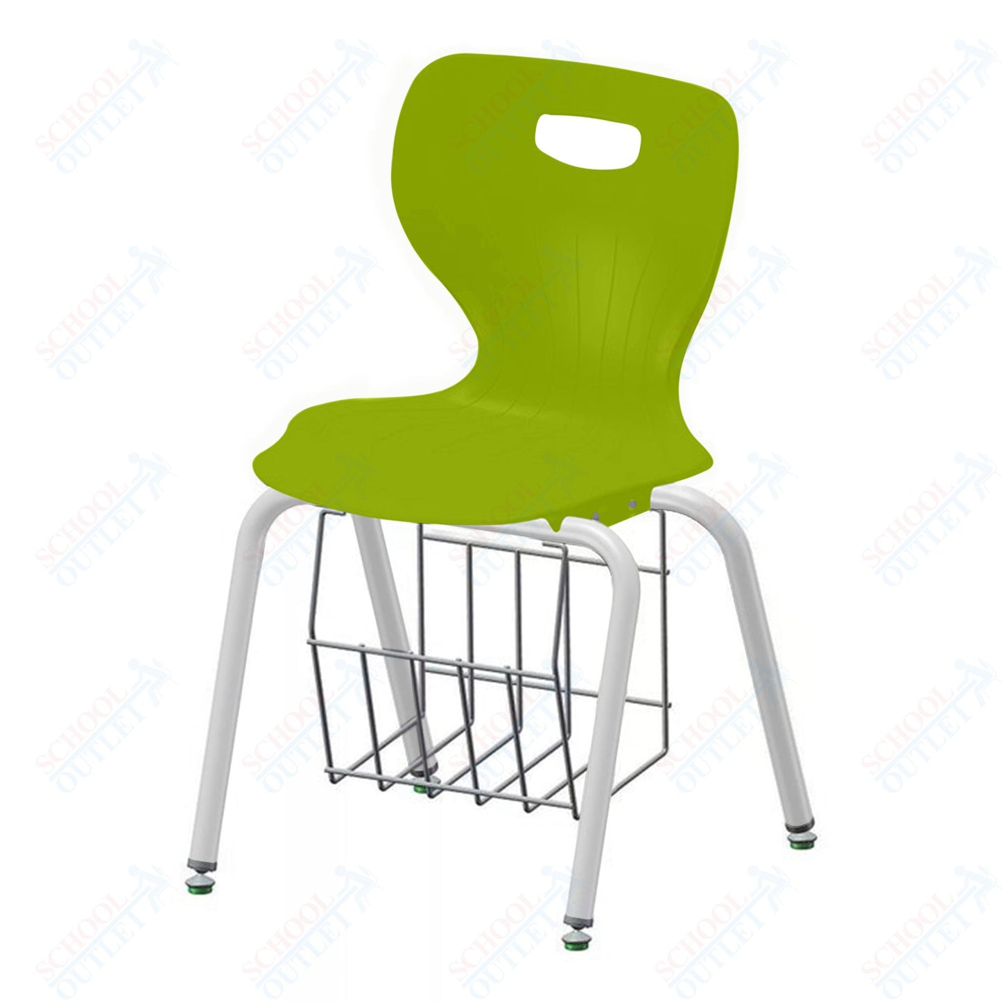 USA Capitol Euroflex 3500 Series 18" Chair with Book Basket (3518)