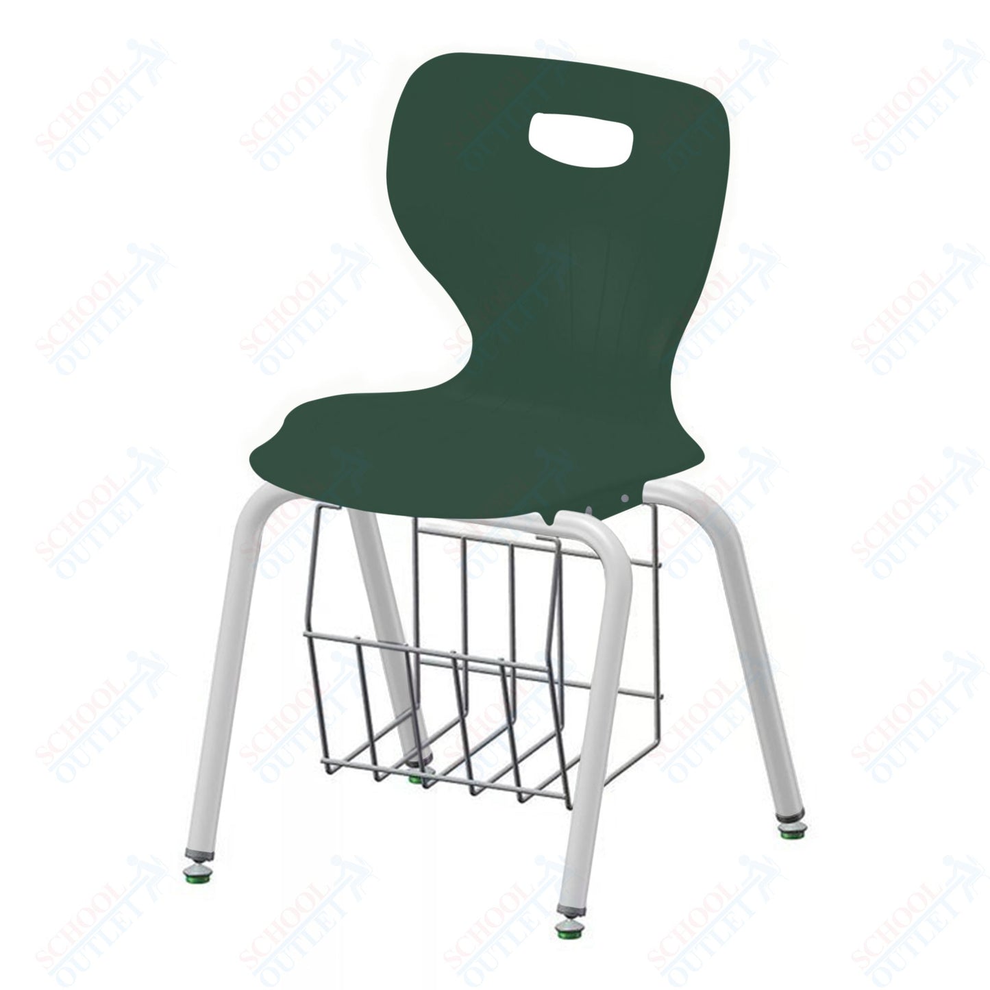 USA Capitol Euroflex 3500 Series 18" Chair with Book Basket (3518)