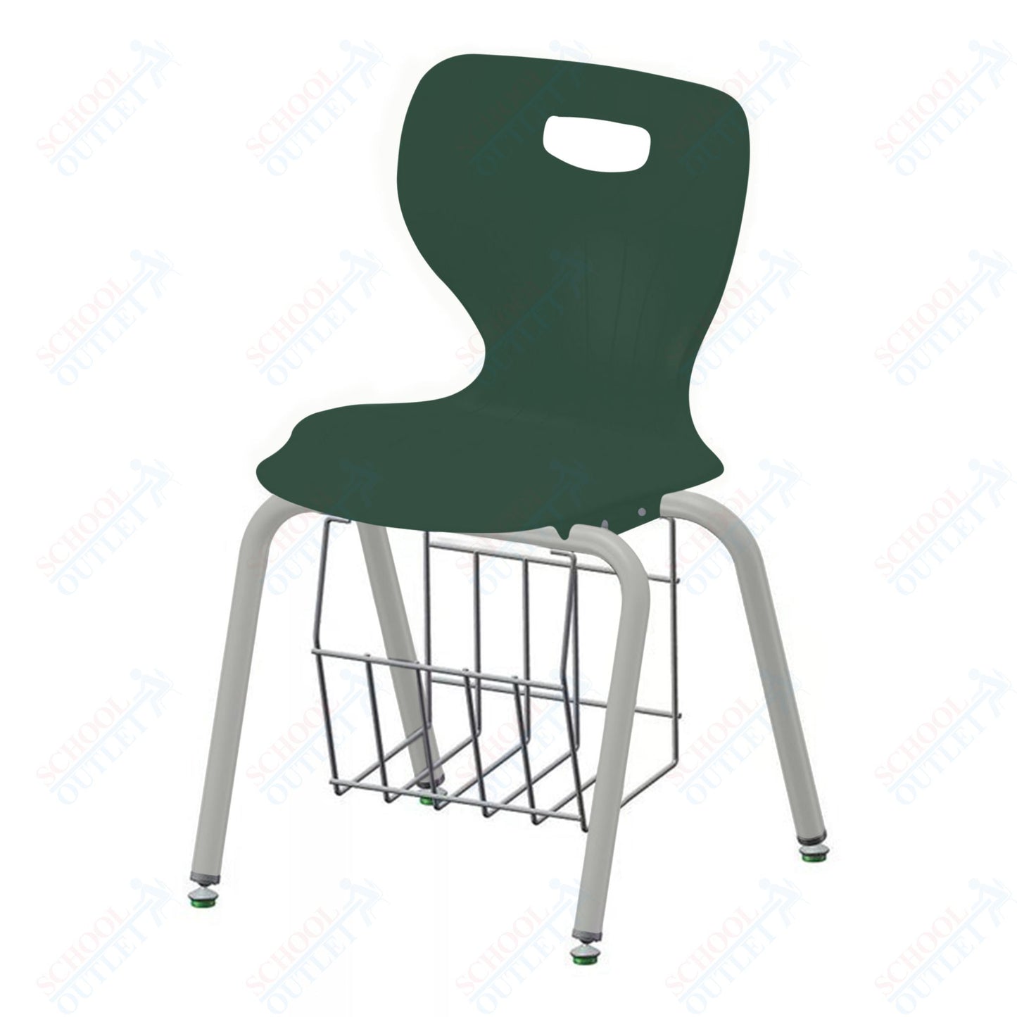 USA Capitol Euroflex 3500 Series 18" Chair with Book Basket (3518)