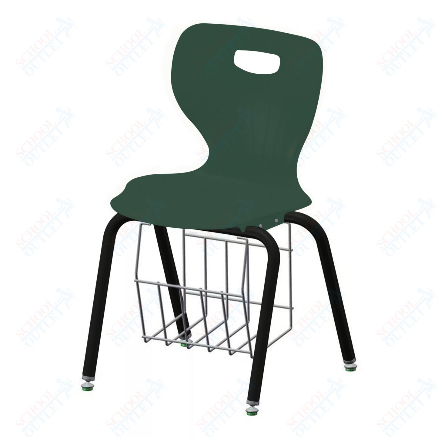 USA Capitol Euroflex 3500 Series 18" Chair with Book Basket (3518)