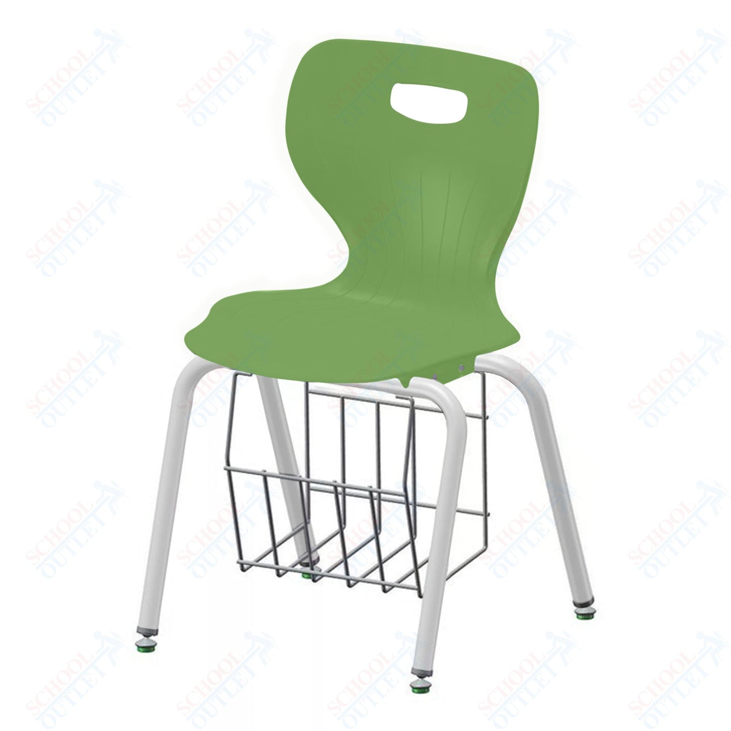USA Capitol Euroflex 3500 Series 18" Chair with Book Basket (3518)