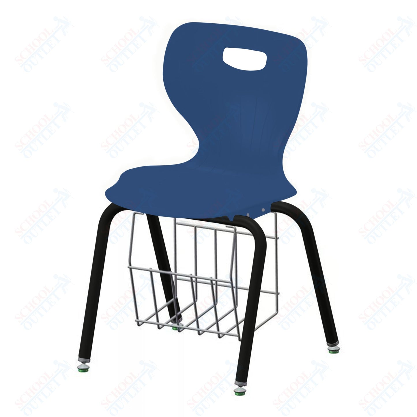 USA Capitol Euroflex 3500 Series 18" Chair with Book Basket (3518)
