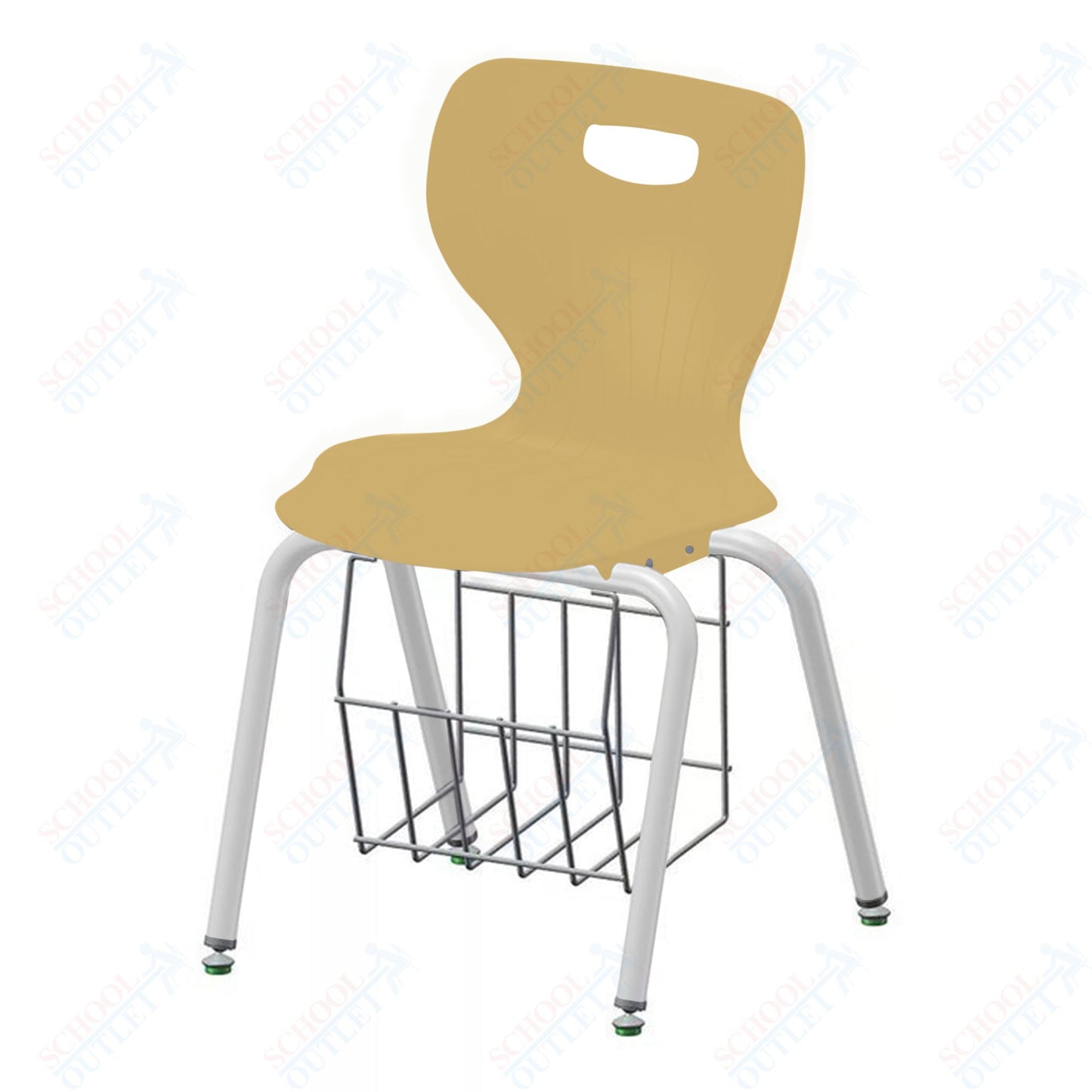 USA Capitol Euroflex 3500 Series 18" Chair with Book Basket (3518)