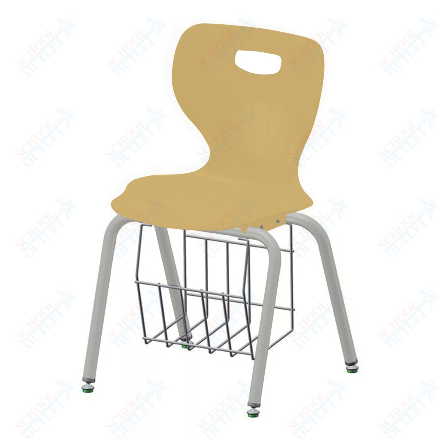 USA Capitol Euroflex 3500 Series 18" Chair with Book Basket (3518)
