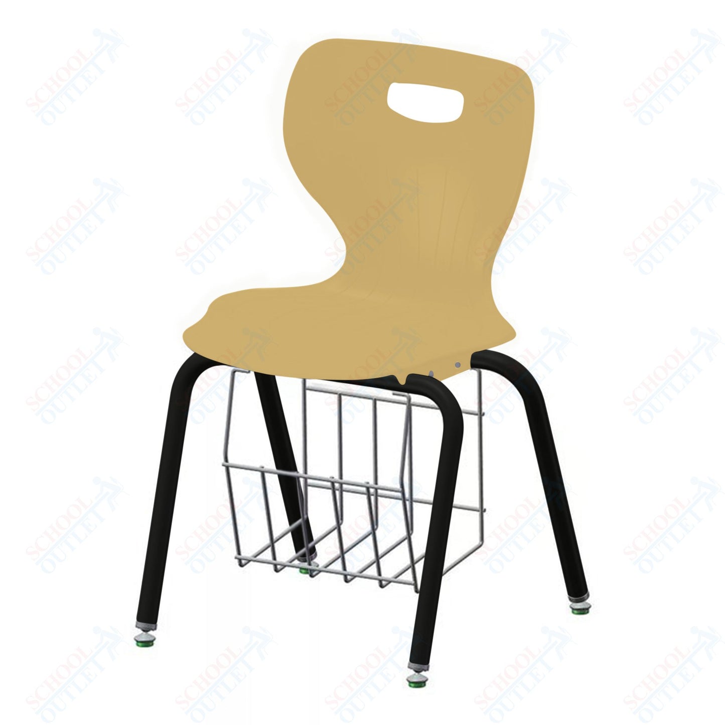 USA Capitol Euroflex 3500 Series 18" Chair with Book Basket (3518)