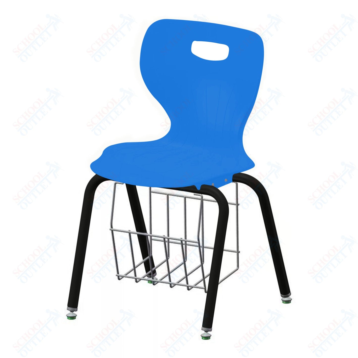 USA Capitol Euroflex 3500 Series 18" Chair with Book Basket (3518)