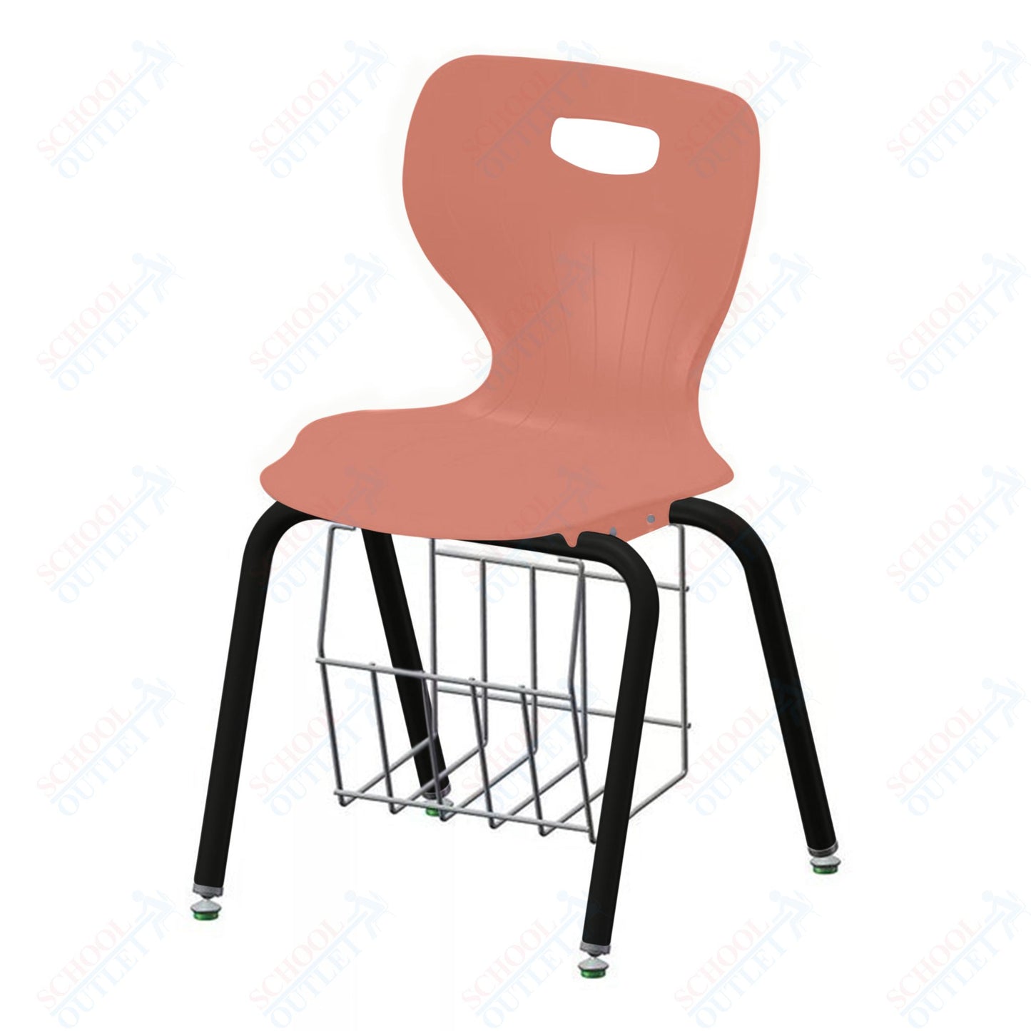 USA Capitol Euroflex 3500 Series 18" Chair with Book Basket (3518)