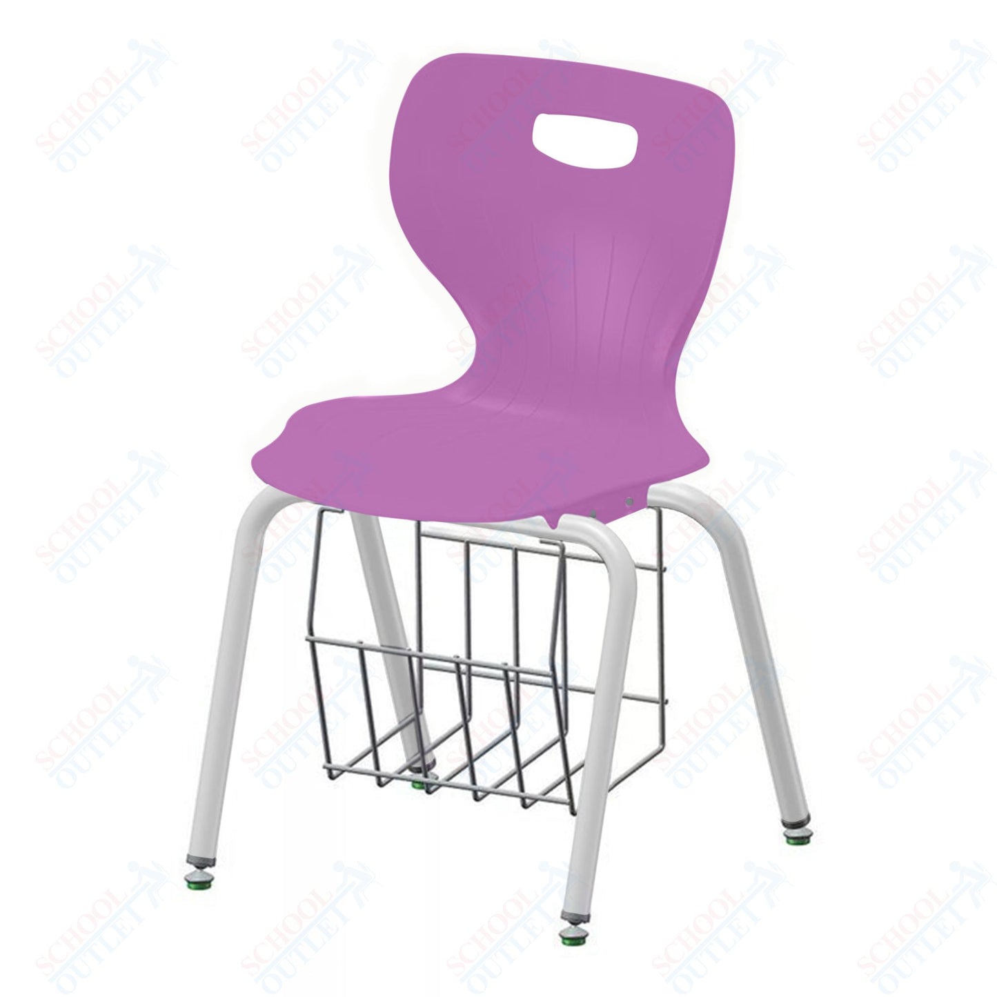 USA Capitol Euroflex 3500 Series 18" Chair with Book Basket (3518)