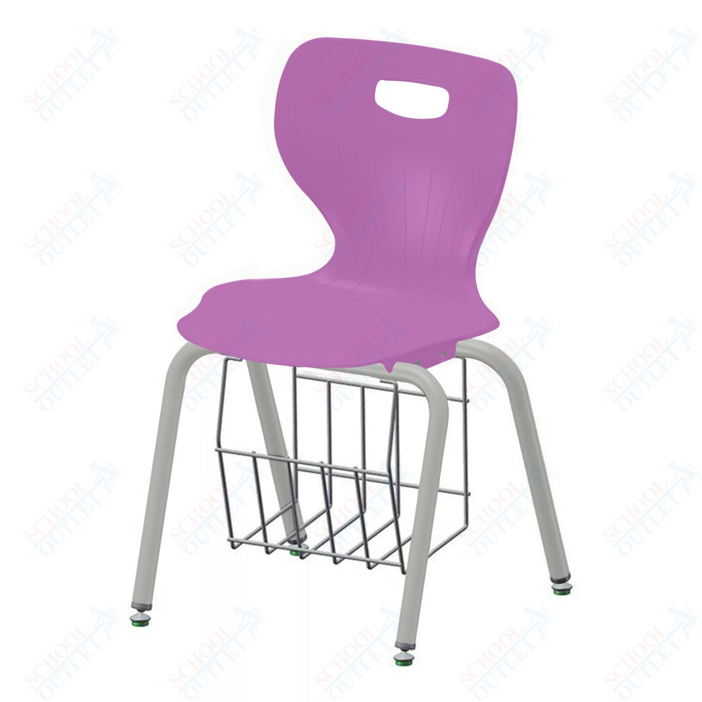 USA Capitol Euroflex 3500 Series 18" Chair with Book Basket (3518)