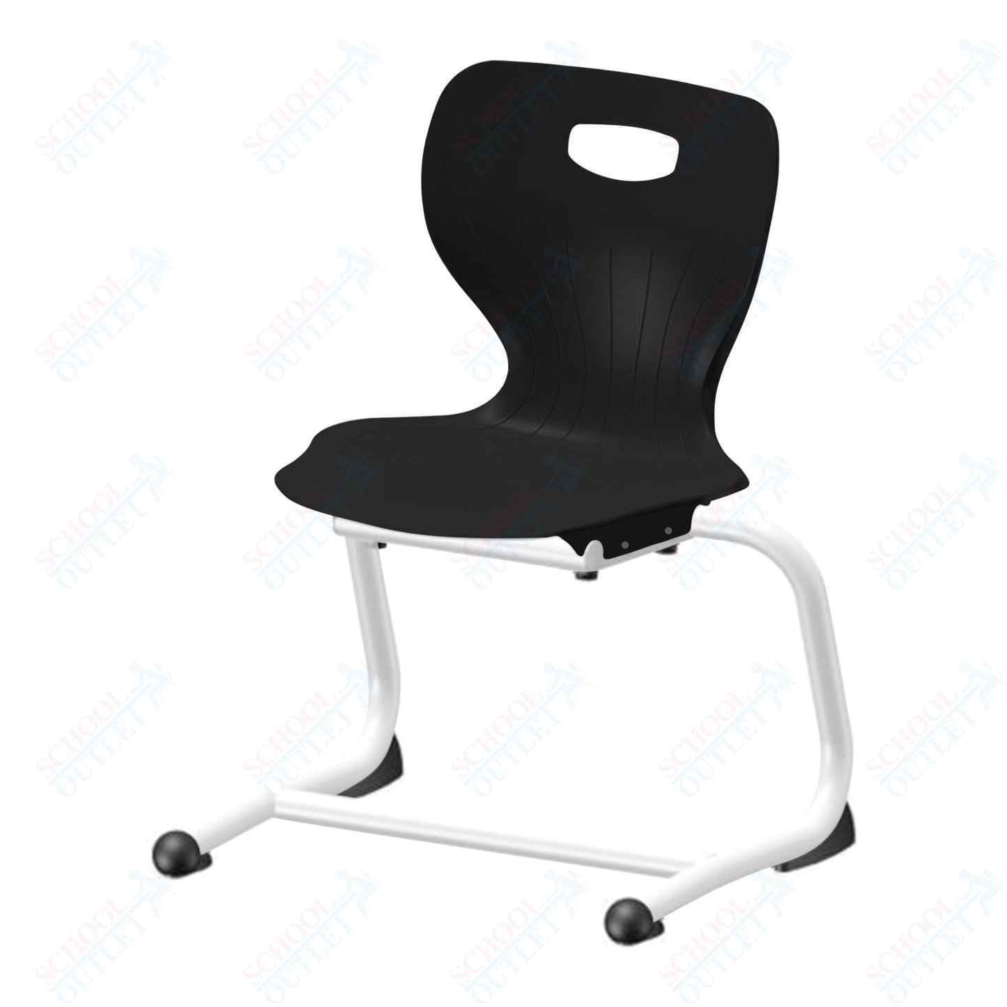 USA Capitol Euroflex 14" Stackable Cantilever Chair (3704)