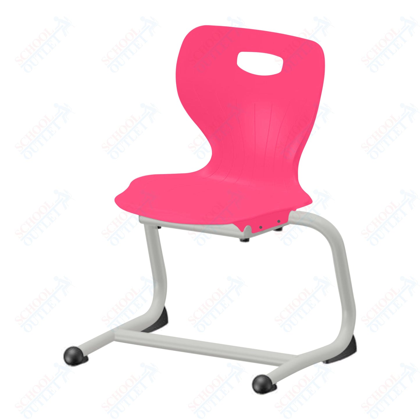 USA Capitol Euroflex 14" Stackable Cantilever Chair (3704)
