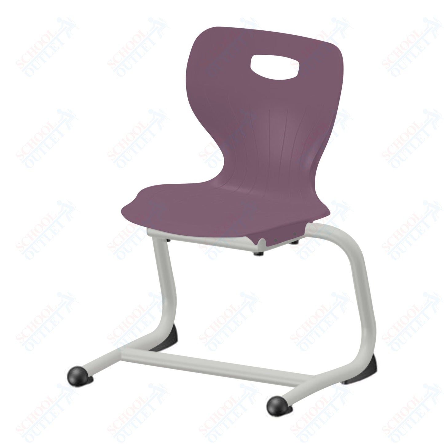 USA Capitol Euroflex 14" Stackable Cantilever Chair (3704)