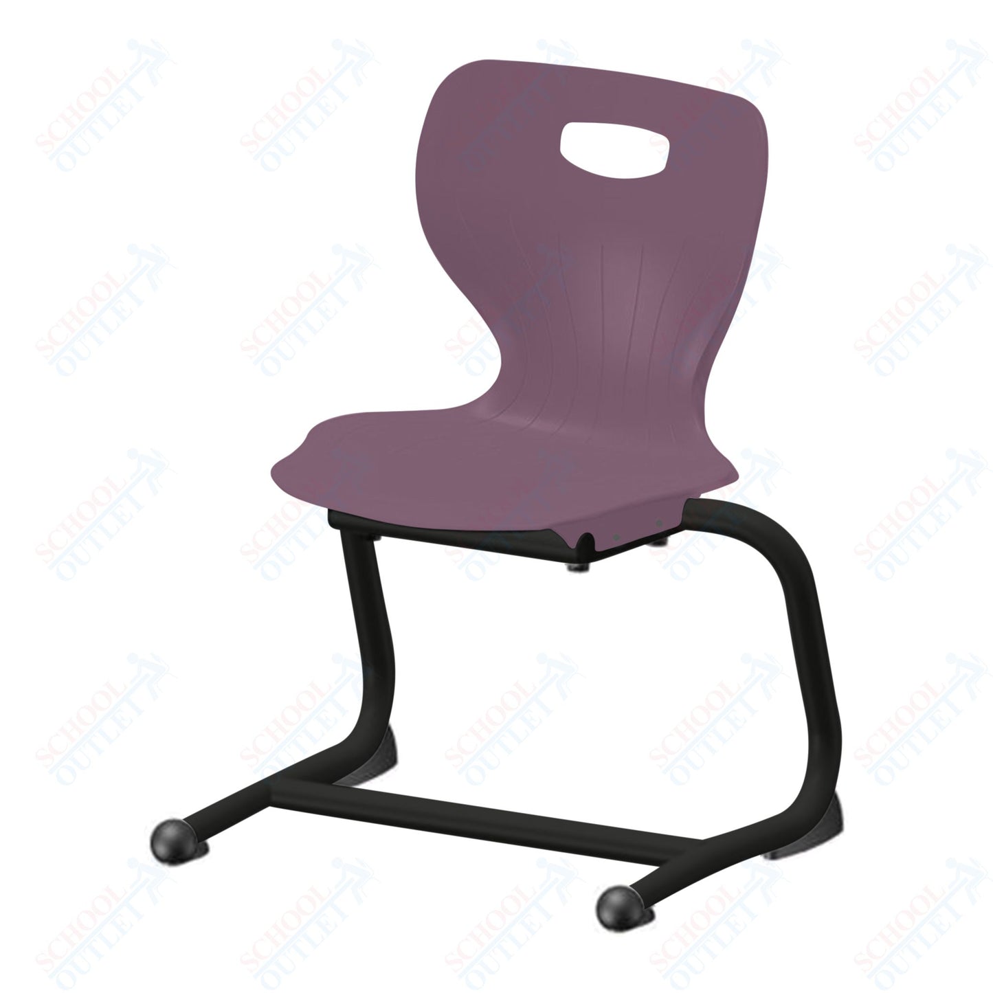 USA Capitol Euroflex 14" Stackable Cantilever Chair (3704)